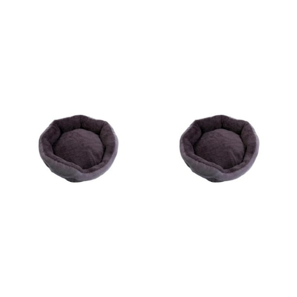 Methold e hipoalergénico Artesanía segura y exquisita para máxima comodidad Relleno de algodón extra Fácil de limpiar Semicerrado Gris L Gris L, L: 49*17 2Conjunto