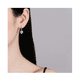 thumbnail image 4 of Aretes Colgantes De Joyeria Plata, 4 of 4