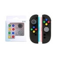 thumbnail image 1 of Silicone Joystick Caps for Switch 2 Joycon, Directional Colorful Button Covers Thin Design Button Stickers, Anti-Slip Keycaps and DIY Button Replacement Kit, 1 of 8