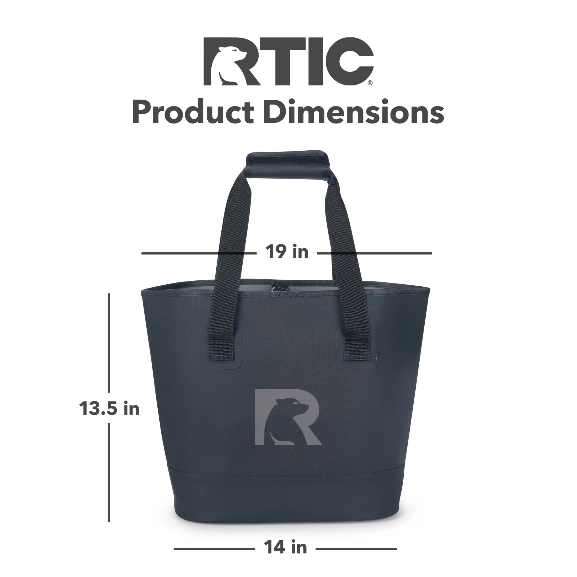 RTIC Ultra-Tough Tote Bag for Adults, Dry Hiking & Camping, 25L