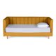 thumbnail image 2 of Cama Individual de Lino Mostaza Makora Modelo Collins Incluye 1 Colchón, 2 of 8