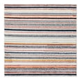 thumbnail image 3 of Unique Loom Tagine Collection Area Rug - Maryam (5' 3" Square Ivory/Blue), 3 of 7
