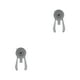 thumbnail image 4 of Sonducket Horquilla delantera manillar Headpost ajustable Quick Release Catcher Bike Head Tube Holder Binding fijación hebilla abrazadera Gris 2piezas, 4 of 6
