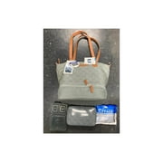 Arctic Zone Insulated2 compartment lunch bag 8-piece set - gray