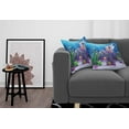 thumbnail image 3 of Ambesonne Cartoon Throw Pillow Cover 2 Pack, Evil Shark Little Fish, 24", Multicolor, 3 of 7