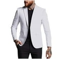 thumbnail image 2 of Awdenio Winter Coats for Men Slim Fit Business Suit Blazer Lightweight Casual Sport Coats for Daily Summer Wedding, 2 of 3