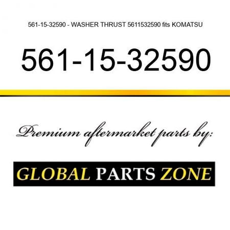 

561-15-32590 - WASHER THRUST 5611532590 fits KOMATSU