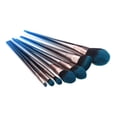 thumbnail image 4 of Juego de brochas de maquillaje NikouMX 7 piezas Azul Negro degradado, 4 of 8