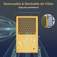 thumbnail image 3 of Shinco Commercial Dehumidifier 200 Pints Industrial with Drain Hose for Large Basement & Spaces, 3 of 7