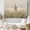 Rolled Canvas, variant on Jesus Carrying Lamb Wall Art, Christian Shepherd, Minimal Religious Artwork, Faith Spiritual Home Decor
