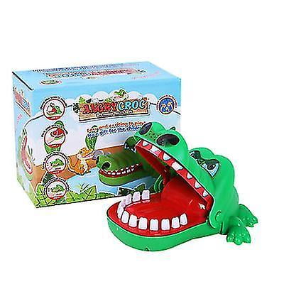 Juego De Cocodrilo Dentista – Clásico De Morder Dedos En Tamaño Grande | Divertido Juego De Mesa Para 2-4 Jugadores | Regalo Para Niños Y Adultos +4 Años