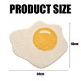 thumbnail image 5 of Egg Rug Cute Bath Mat for Bathroom, Welcome Mat Non Slip Egg Shaped Washable Kawaii Bath Rug Bathroom Tub Eggs Kitchen Decor, 5 of 5