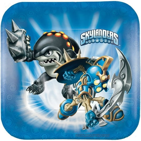 - Skylanders Dessert Plates - Birthday and Theme Party Supplies - 8 Per Pack By SmileMakers Inc