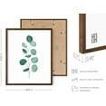 thumbnail image 3 of HAUS AND HUES Plant Wall Art - Botanical Prints Wall Art, Green Wall Art Collection Set Plant Pictures Wall Art, Leaves Paintings For Wall Minimalist Wall Art Sage Green Decor (8x10, Framed Walnut), 3 of 6