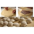thumbnail image 3 of Pelmeni Mould, Dumpling Shape, 37 Hole Aluminum Dumpling Mould, 3 of 4