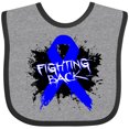 thumbnail image 3 of Inktastic Colon Cancer Fighting Back Boys or Girls Baby Bib, 3 of 4