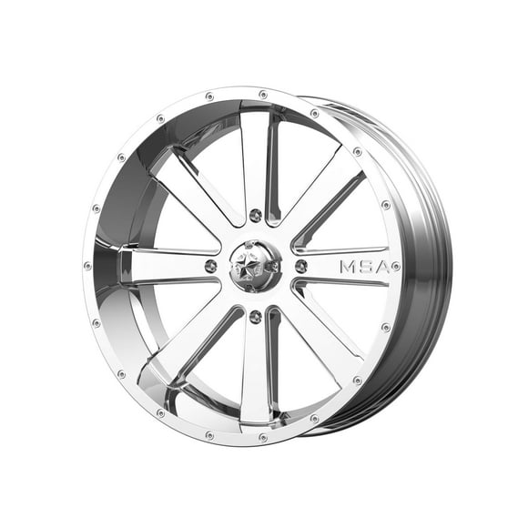 MSA Roues Tout-Terrain MA34 18X7 4X137 CHROME 00MM - M34-018737C