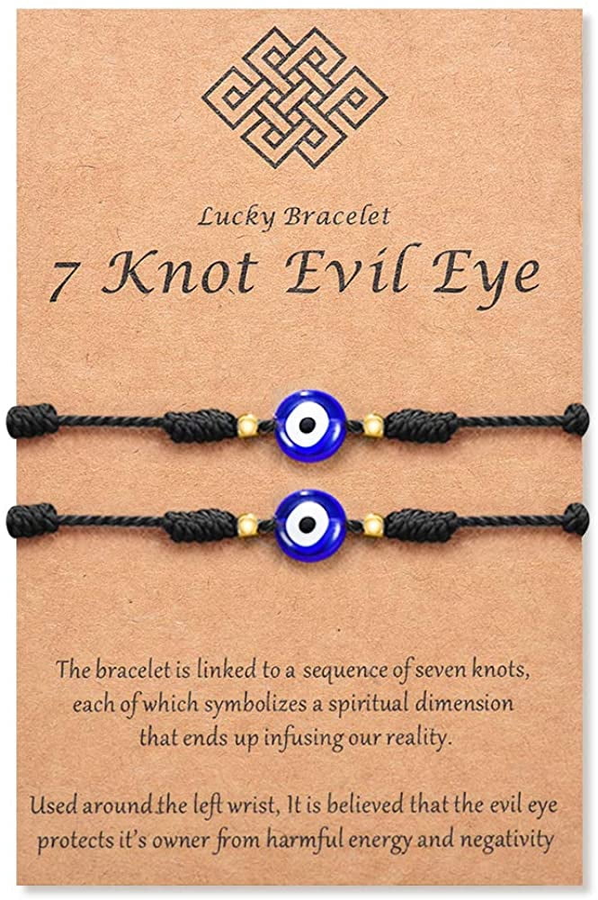 Fashion Flagship Store KABBALAH BRACELET EVIL EYE PROTECTION ADJUSTABLE 