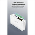 thumbnail image 4 of USB Wireless Network Printer Server Printer USB Device Sharer Computer Sharing Print Sharing RJ45 Print Server,1 x printer server,White, 4 of 8