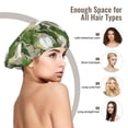 thumbnail image 6 of Gorgeous Calla Lily Flowers Silk Bonnet for Sleeping Women Men, Adjustable Elastic Satin Bonnet Bonnet for Sleeping, Soft Similar Silk Curly Cuteness Hair Bonnet for Sleeping, 6 of 7
