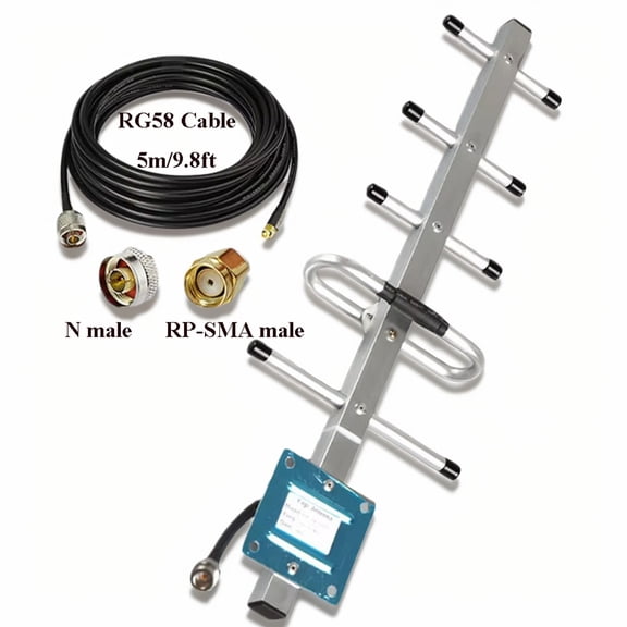 868MHz LoRaWAN Yagi Antenna - 9dBi for Helium Hotspots & EU868 Long Range
