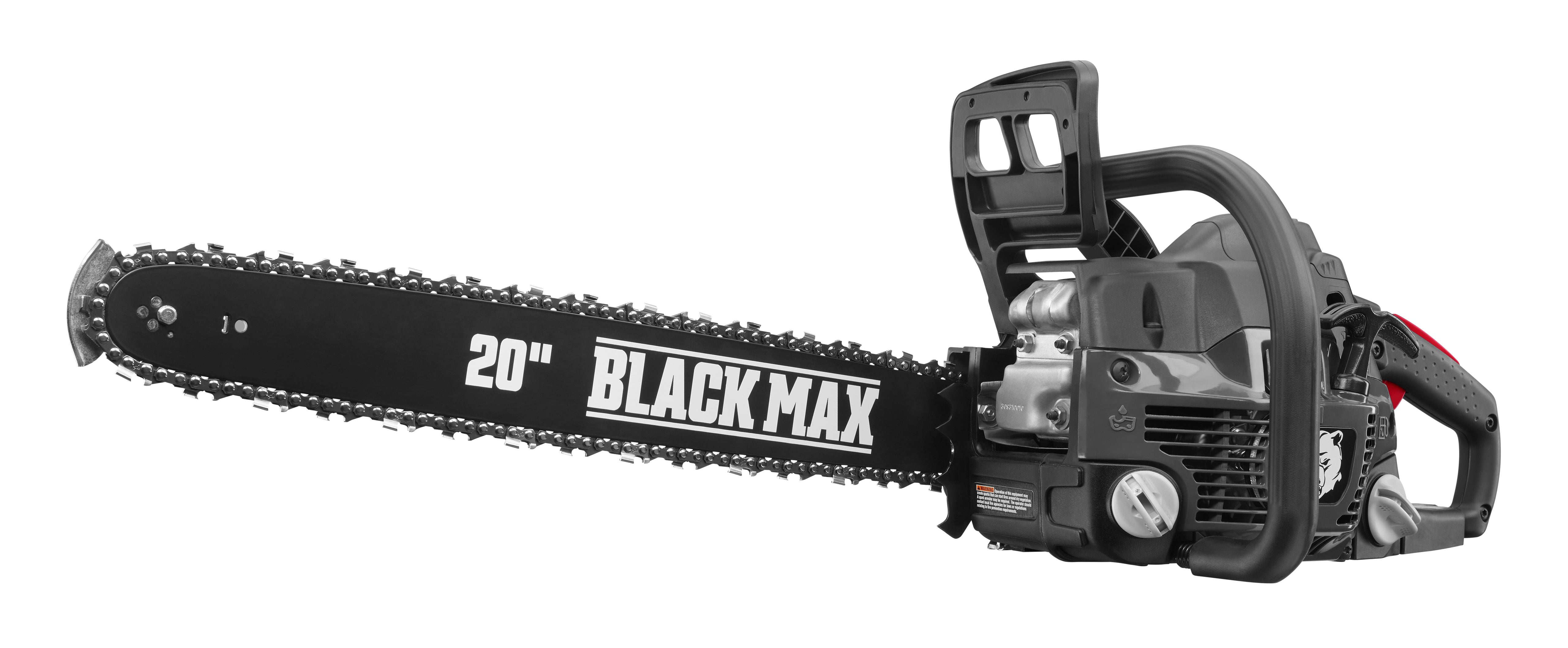 Black Max 20-inch Gas Chainsaw 50cc 2-Cycle Engine