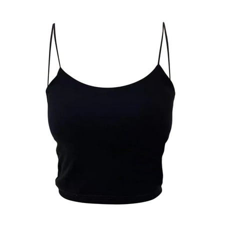 

BSDHBS Sports Bras for Women Camisole Top Women s Inner Wear Wireless Beauty Back Bra Black Size One Size