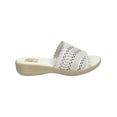 thumbnail image 2 of SANDALIA DE PISO LEON MUJER BLANCO PIEL 399 LEON  399sanp, 2 of 4