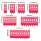 thumbnail image 2 of Kit de interruptores DIP de doble fila de 35 piezas de Uxcell en caja, posiciones 1, 2, 3, 4, 6, 8, 10, tipo de interruptor PCB de 2.54 mm, 2 of 5