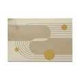 thumbnail image 2 of Fiudx Ofertas flash Artículos en oferta Lujosa alfombra de baño de barro de diatomita de estilo cremoso, absorbente de agua de secado rápido, antideslizante, duradera, para ducha e inodoro, 2 of 7