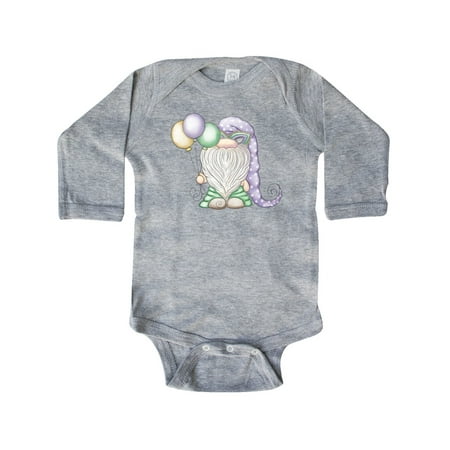 

Inktastic Mardi Gras Gnome Gift Baby Boy Long Sleeve Bodysuit