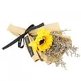 thumbnail image 4 of Ramo de girasoles naturales secos Jadeshay Planta de interior 25 cm color rosa amarillo, 4 of 8