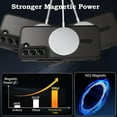 thumbnail image 4 of SHIQI-for Samsung S22 Case, Magnetic [Compatible with MagSafe] Military Grade Protective Slim Translucent Matte Skin Smooth Phone Case for Samsung Galaxy S22 5G Cover, Black, 4 of 4