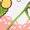 White, variant on Mimi & Neko Flowers & Fruits Crew Neck Short Sleeve White Adult T-shirt-XL
