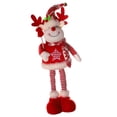 thumbnail image 4 of Stretchable Christmas Doll Christmas Doll Figurines Standing Plush Figure Christmas Themed Toys for Window Bedroom Festival elk, 4 of 8