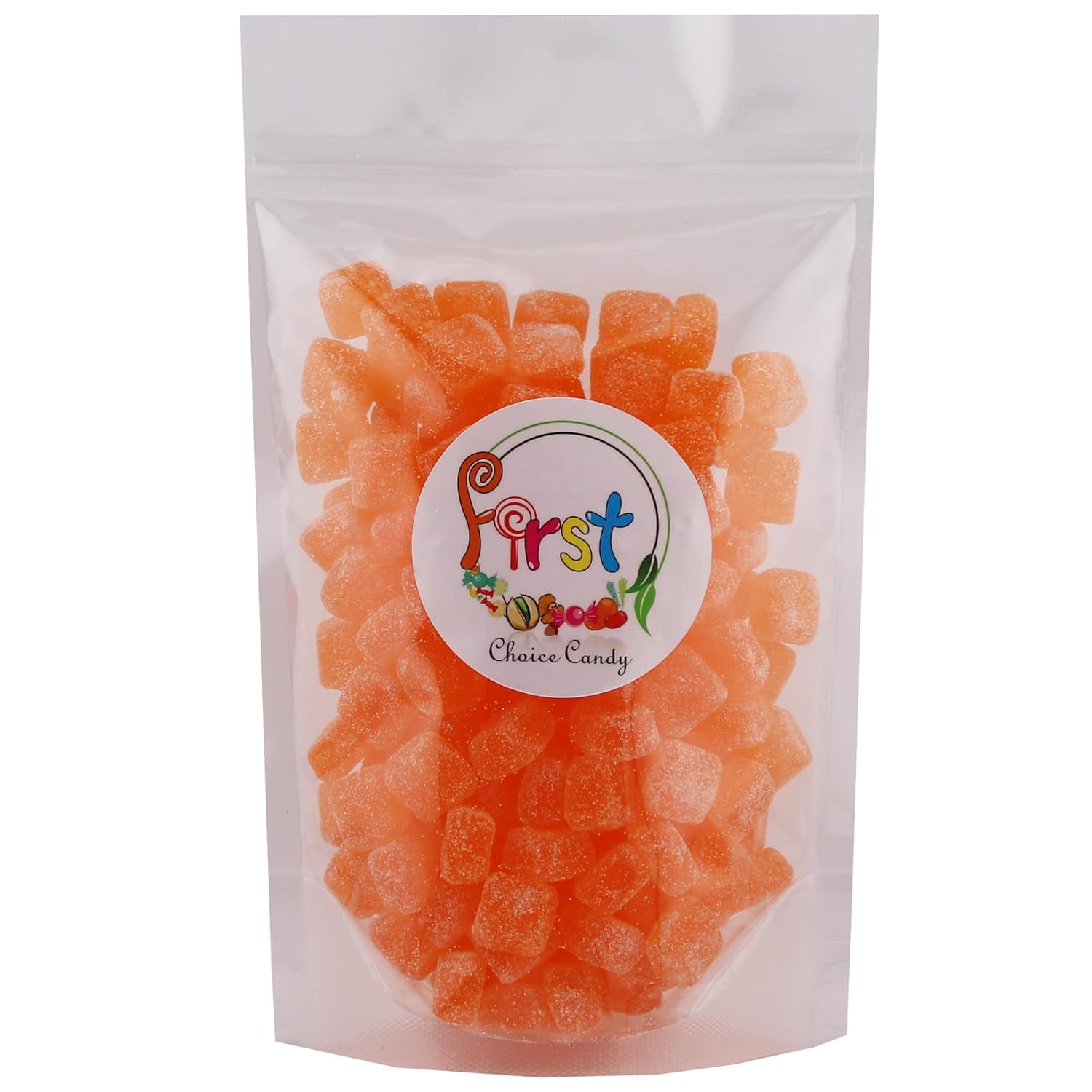 FirstChoiceCandy Sour Chewy Cubes Candy (5 Pound, Orange)