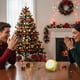 thumbnail image 5 of Decoraciones navideñas, adornos navideños, regalos navideños, intercambio de regalos de Papá Noel, dados para fiestas, dados borrables, dados de plástico para juegos de fiesta navideños., 5 of 6