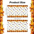 thumbnail image 4 of Thanksgiving Autumn Leaf Tablecloth Autumn Maple Leaf Tablecloth Waterproof Rectangular Plastic Tablecloth, 4 of 4