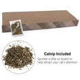thumbnail image 3 of PrimePets 2 Pack Cat Scratcher Cardboard, Cat Scratch Pad, Scratching Board with Catnip, 3 of 7