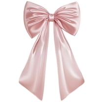 1pc Large Pink Bow, Large Bow for Room Decor, Coquette Giant Ribbon Tie Wall Decor for Christmas Birthday Wedding Party Backdrop