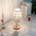 thumbnail image 5 of Macrame Lamp Shade Boho Decor Light Shade for Table Lamp of E27 Light Bulb Adapter Modern Handmade Woven Light Cover for Bedroom Living Room Dorm Office, 5 of 5