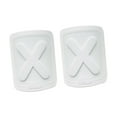 thumbnail image 3 of 2 piezas Guardias de piernas de piernas de fútbol Protección a prueba de choques para hombres Juego de fútbol almohadillas para los muslos, 3 of 8