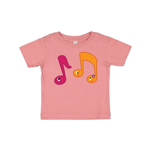 Inktastic Music Notes Band Choir Musician Gift Boys or Girls Baby T-Shirt