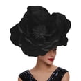 thumbnail image 1 of Hat for Women Wedding Flower Cocktail Mesh Hair Clip Tea Party Headband, 1 of 3