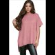 thumbnail image 1 of Suéter Holgado de Corta con Hombros Caídos para Mujer, Color Rosa, Talla L, 1 of 9
