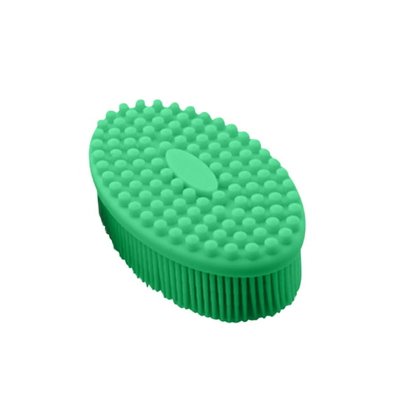 OAVQHLG3B Silicone Bath Brush Tactile Brush Baby Silicone Bath Brush Soft Bath Brush Shampoo Brush Massage Brush
