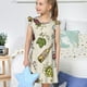 thumbnail image 4 of Balery Grapes Bbottles Wine Camisón de princesa para niñas, pijama de algodón con mangas abullonadas, suave y bonito.-X-Large, 4 of 6