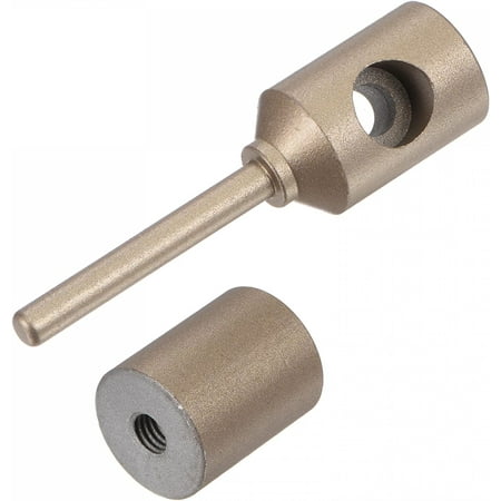 

Egebert PPR Water Pipe Hot Melter Plugging Leak Hole 7mm Hot Melt Machine Welding Die Head Golden Yellow