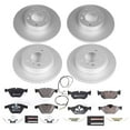 thumbnail image 2 of Power Stop Front and Rear Euro-Stop ECE-R90 Certified Brake Pad and Rotor Kit ESK7024 Fits 2014 BMW X1, 2 of 4