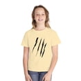 thumbnail image 3 of Effete Feline Claw Marks Scratch Youth Midweight Tee, 3 of 3